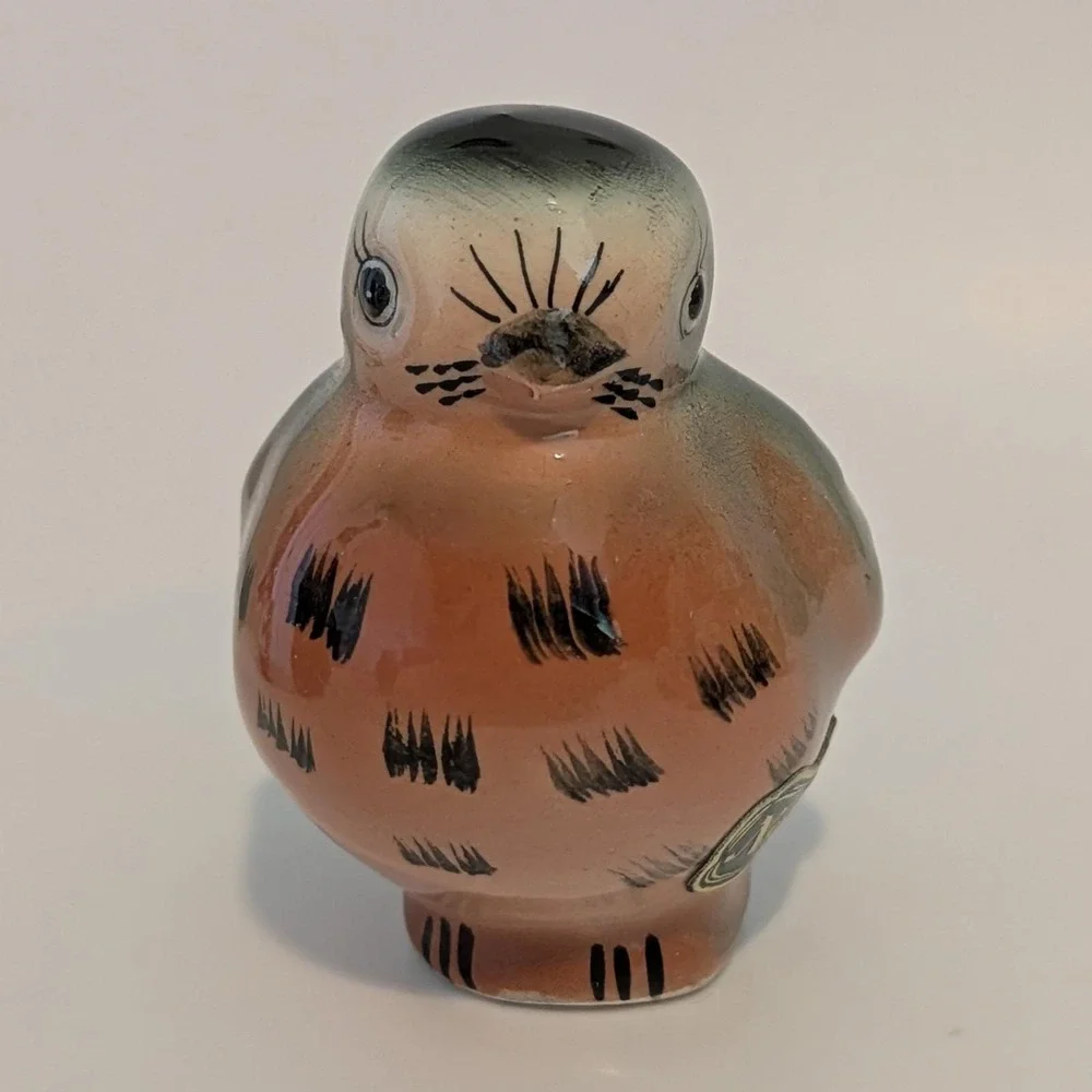 Vintage Norcrest Robin Bird Salt And Pepper Shakers. Made In Japan